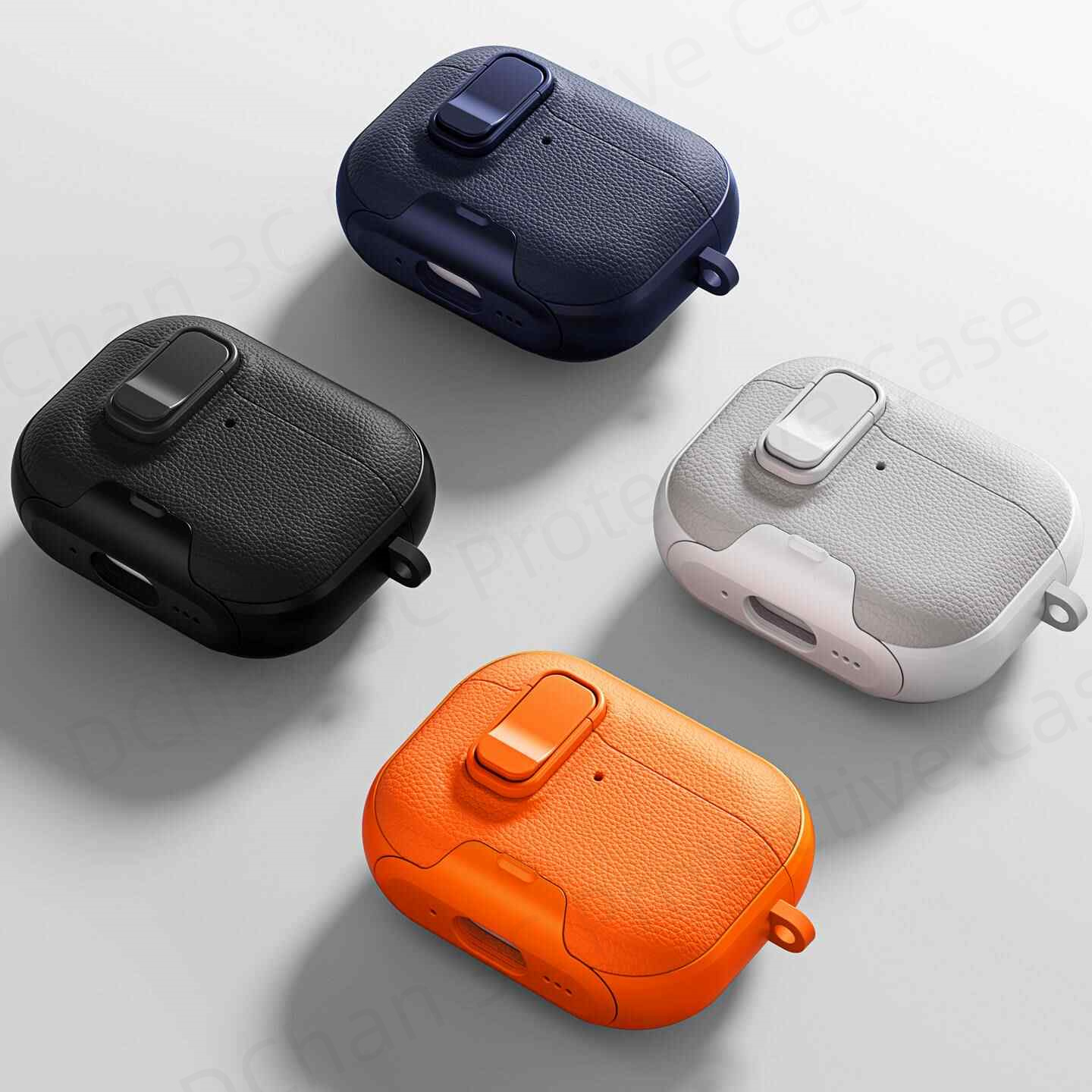 Phone Accessories Box Set - ﻿ Étui en cuir pour Airpods