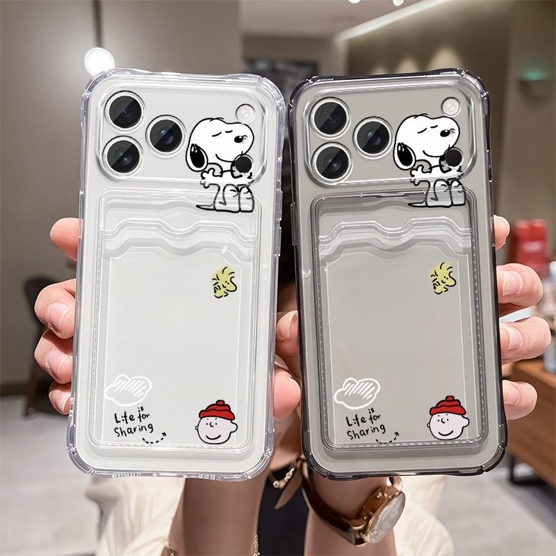 Phone Accessories Box Set - Étui de téléphone transparent avec fente