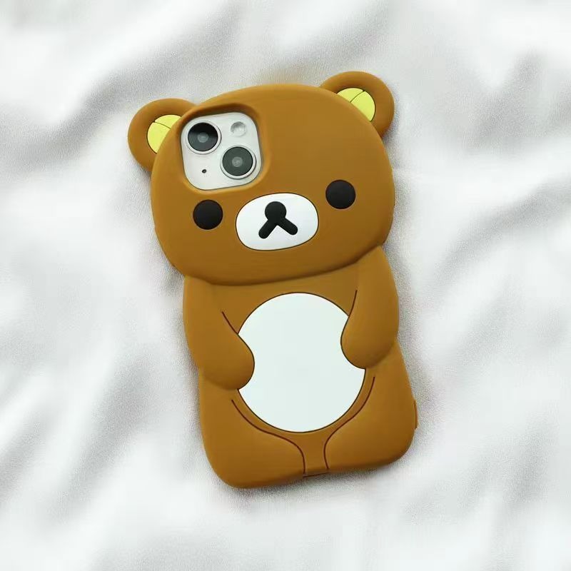 Phone Accessories Box Set - Coque de téléphone en silicone Rilakkuma,