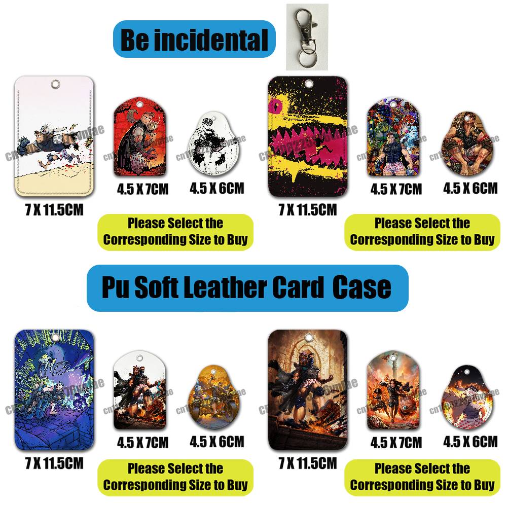 Airtag Holder Case - Étui pour AirTag, porte-cartes, porte-clés d'identification,
