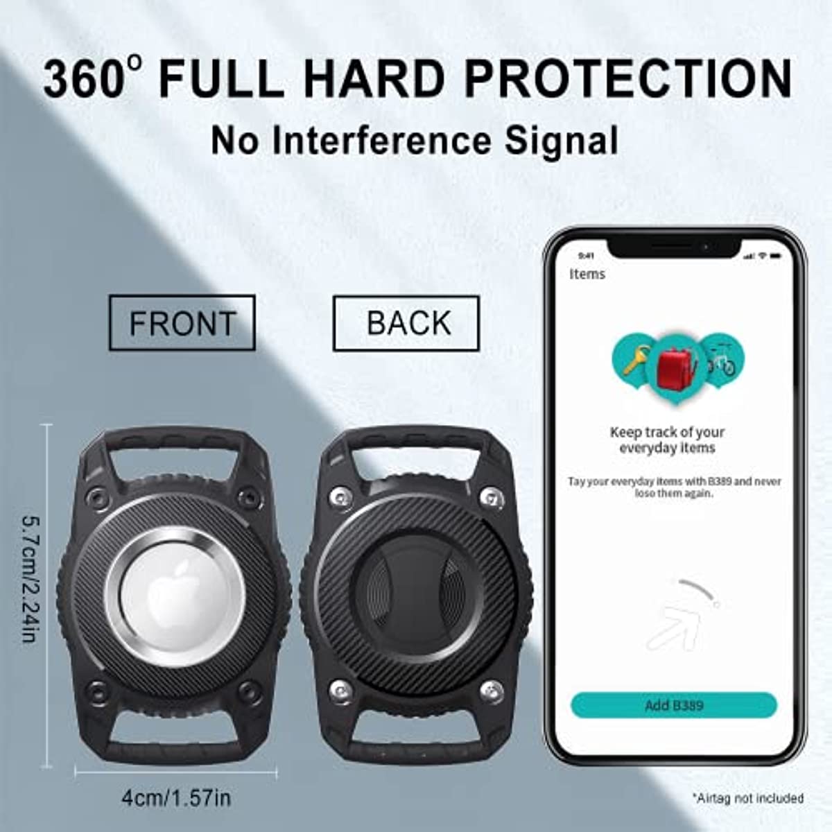 Étui de support Airtag étanche - Airtag Holder Case avis et prix