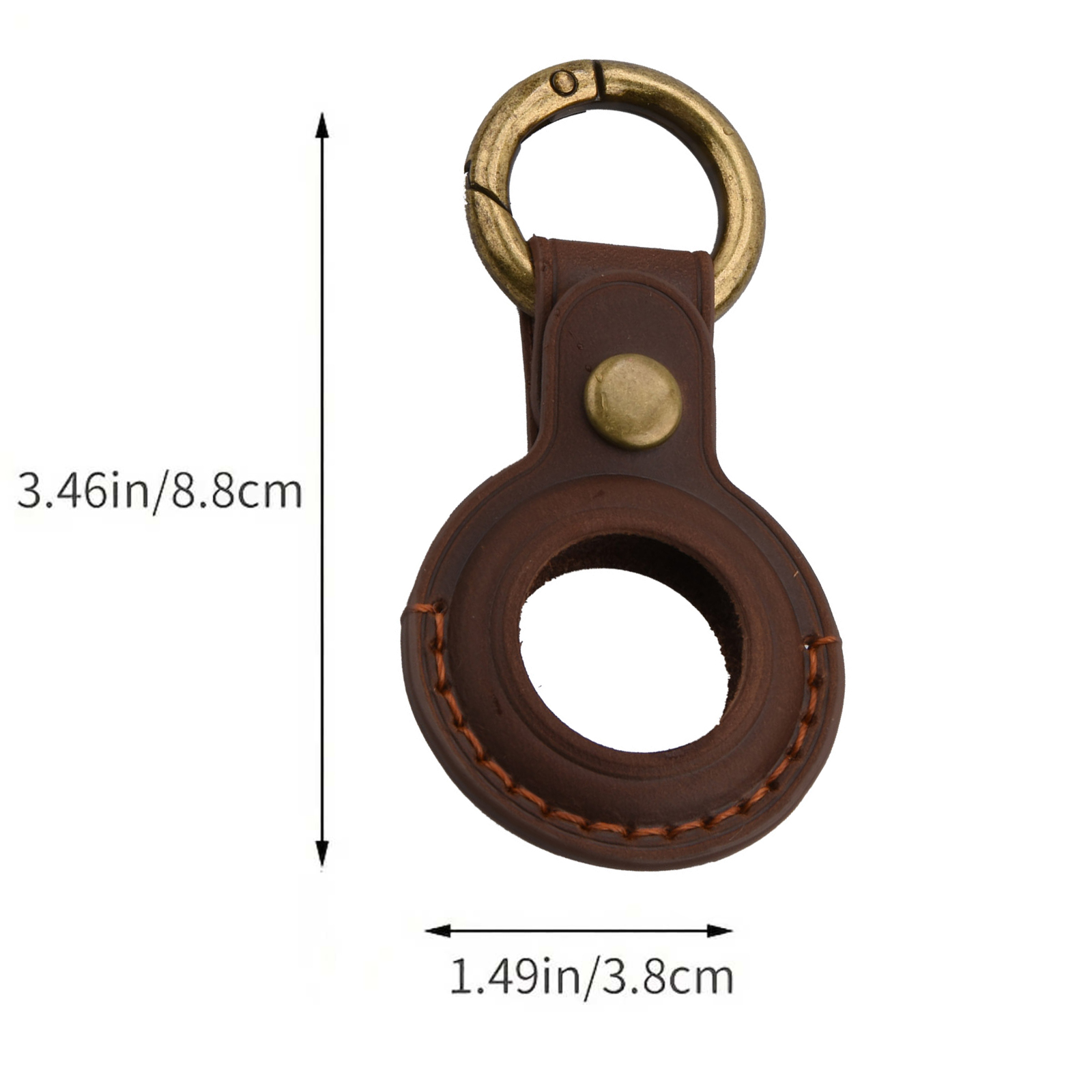 1 Étui en cuir de vachette pou - Airtag Holder Case avis et prix