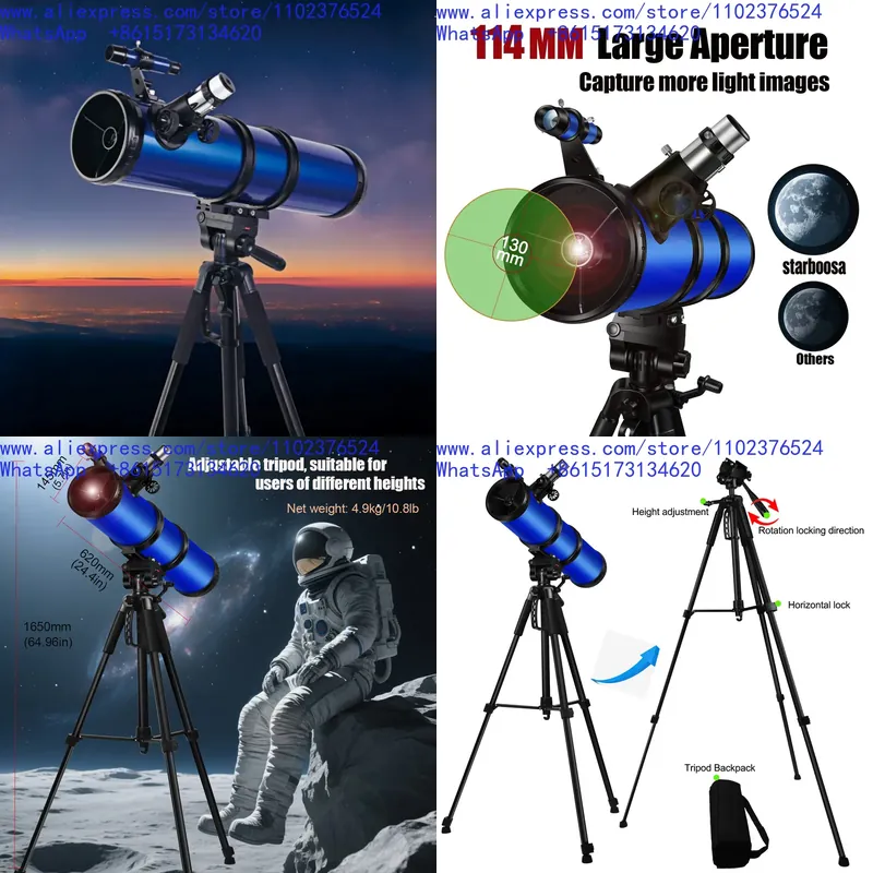 Télescope réflecteur newtonien - Phone Accessories Wholesale avis et prix