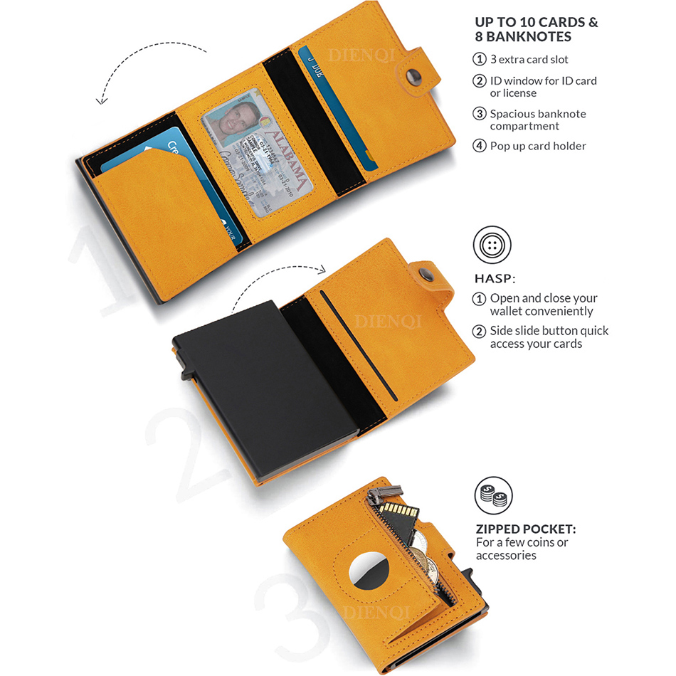 Airtag portefeuille Rfid porte - Airtag Holder Case avis et prix